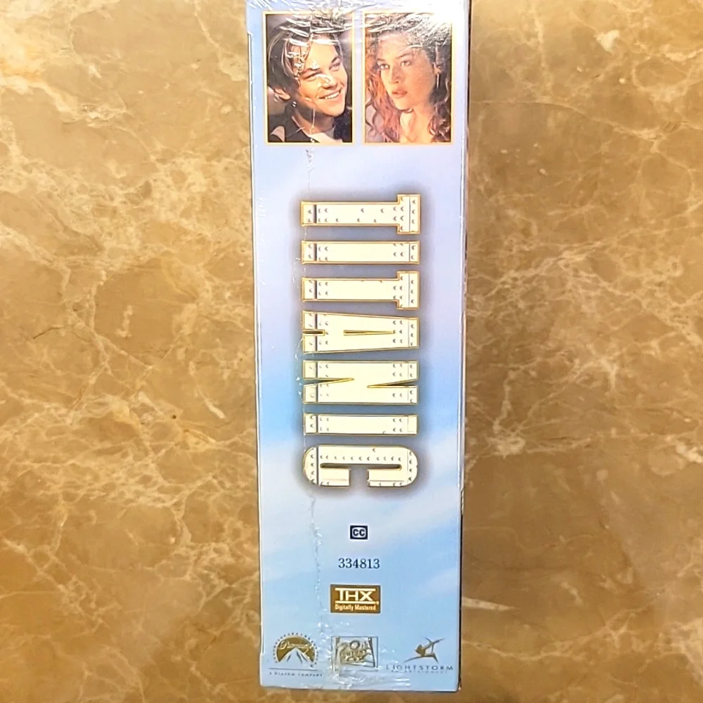 Titanic VHS Tapes, NWT